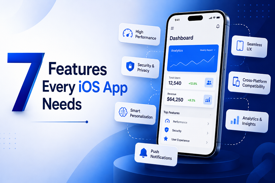 Top 7 Features Every iOS App Needs to Succeed in 2026
